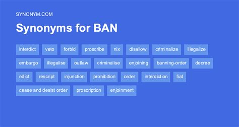 prohibit synonym|Prohibit Synonyms & Antonyms 